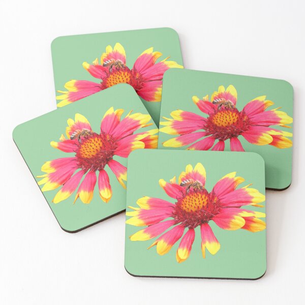 Item preview, Bee on a Blanket Flower designed and sold by SecondsSunshine.