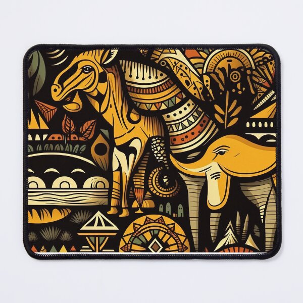 Item preview, African ethno designed and sold by WildlifeSafari.