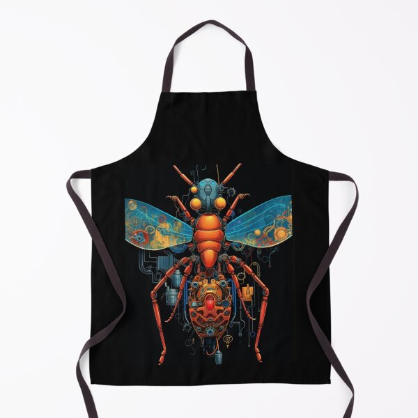 Item preview, Insectoid Automata: Biomechanical Insect Artwork T-Shirt designed and sold by JLCableStudio.