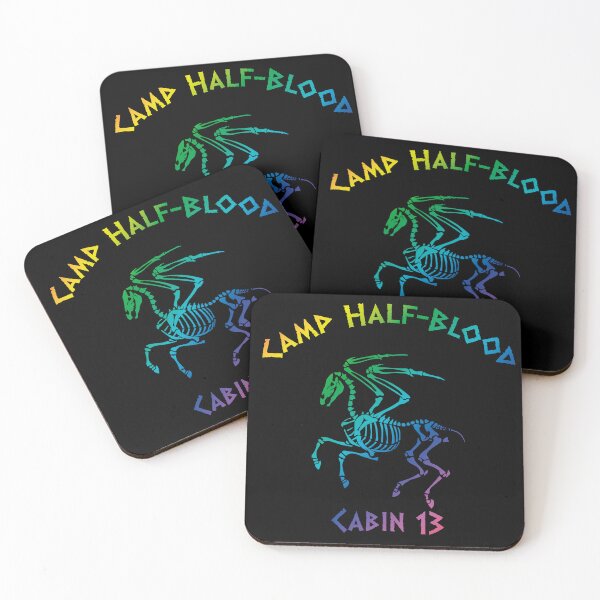 Item preview, Percy Jackson Camp Half-blood cabin 13 rainbow logo designed and sold by KAgraphic.