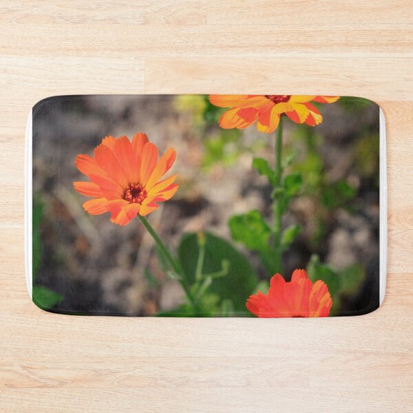 Item preview, Orange flowers in summer garden designed and sold by olena2552.