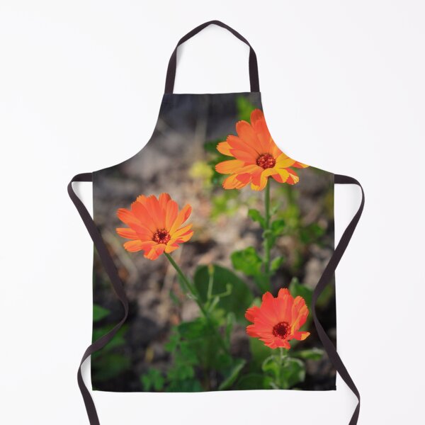 Item preview, Orange flowers in summer garden designed and sold by olena2552.