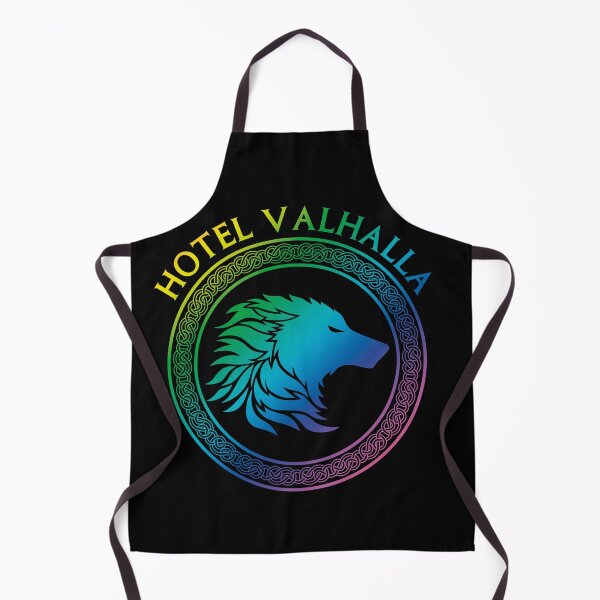 Item preview, Magnus Chase Hotal Valhalla Rainbow wolf Logo designed and sold by KAgraphic.