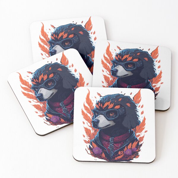 Item preview, Flaming Paws | Cute Dog Design | Fire Ninja Warrior designed and sold by PurfectPredator.