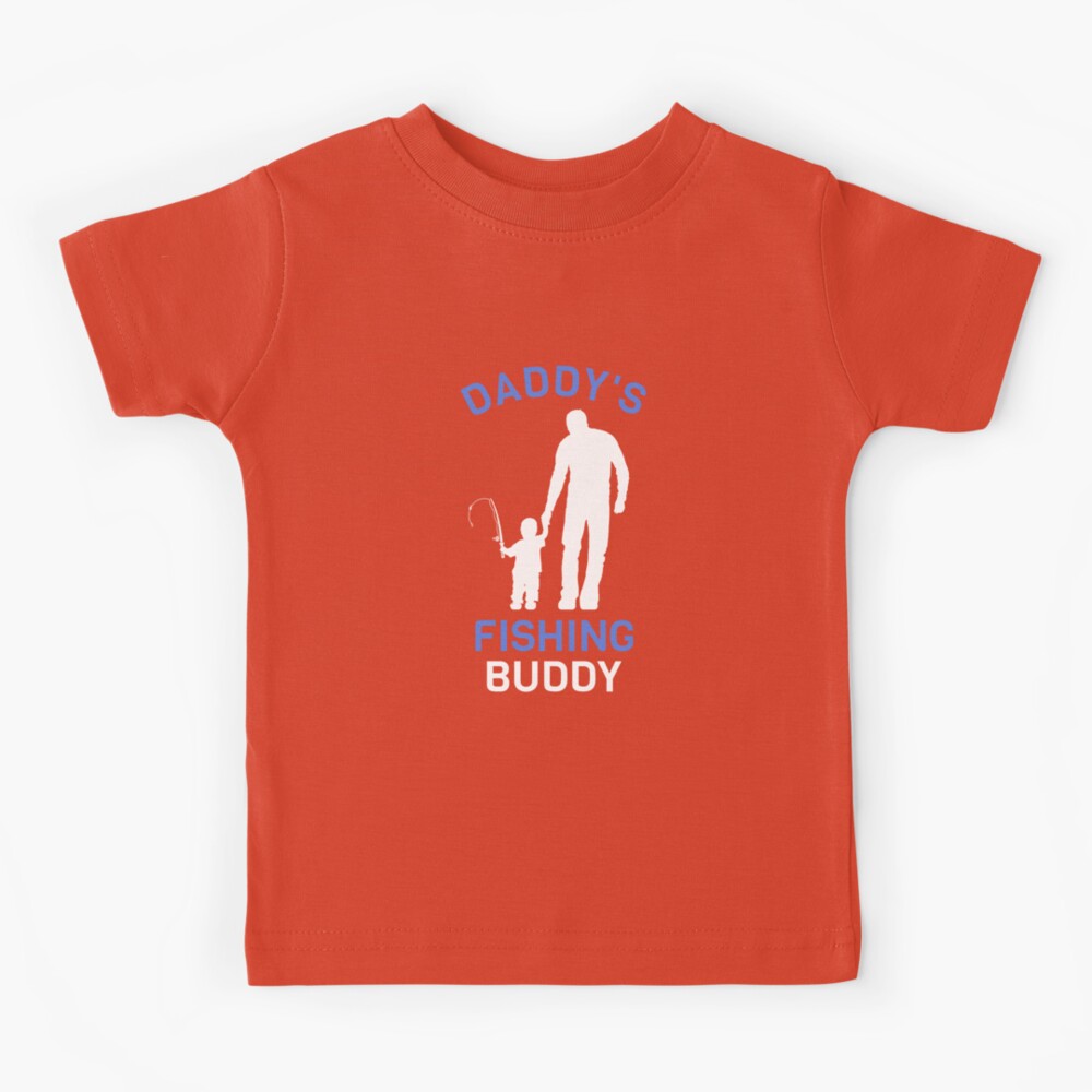 Fishing Buddy Kids Tee, Fishing Unisex Kids Clothing, Fishing