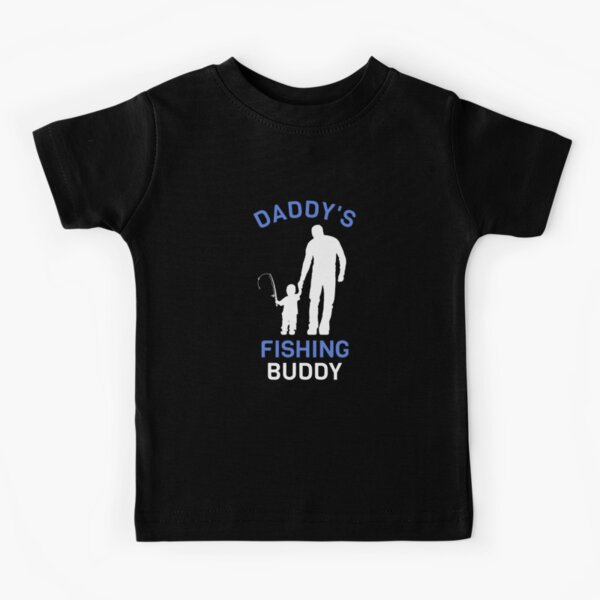 Inktastic Grandpa's Fishing Buddy (blue) Toddler T-Shirt Grandpa