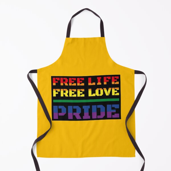 Item preview, FREE LIFE FREE LOVE PRIDE designed and sold by al21ex.