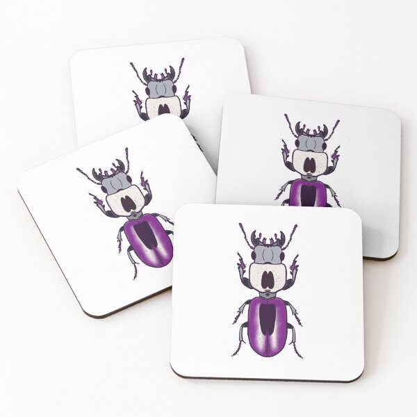 Item preview, Asexual Pride Beetle designed and sold by Darkplacestudio.