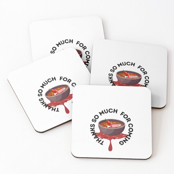 Item preview, "Thanks So Much For Coming" Finger in the Chili designed and sold by MaieBearArt.