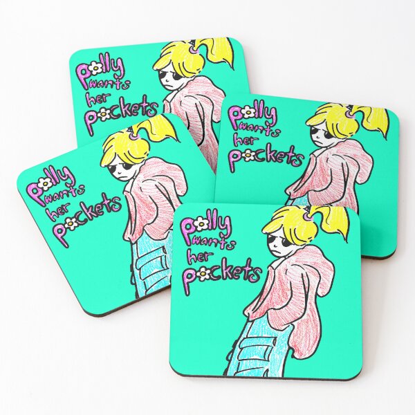 Item preview, polly wants her pockets designed and sold by RobotPizzaGuy.