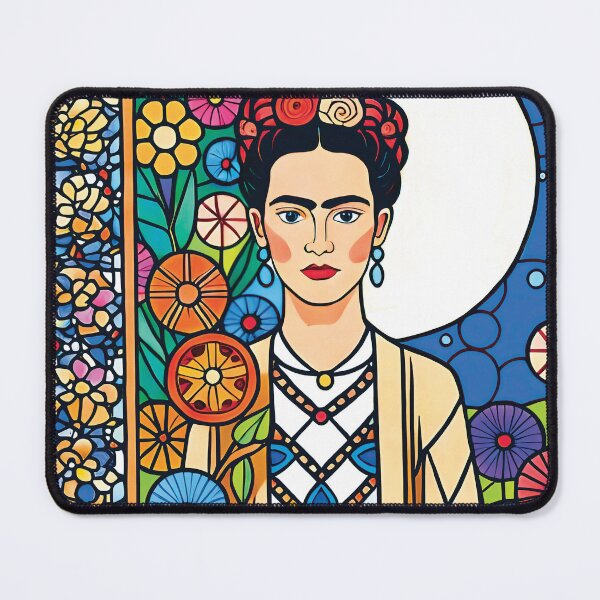 Artikelvorschau, Frida Kahlo - Bunte Illustration entworfen und verkauft von Belartee.