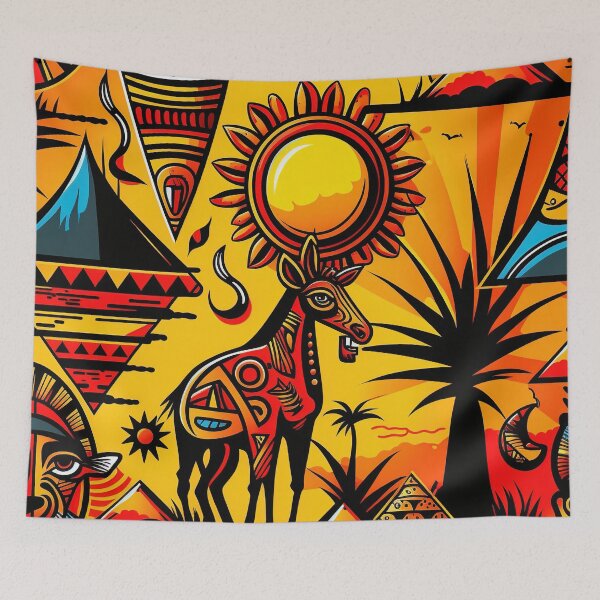 Item preview, African ethno designed and sold by WildlifeSafari.