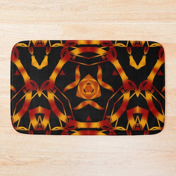 Item preview,  Music is my drug - Funny flaming abstract graphics with a harmonious geometric mix of alien herbs and musical notations symbols.  designed and sold by Ralek.