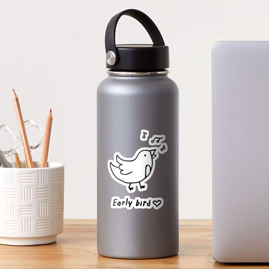Early bird Sticker