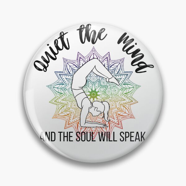 Item preview, Quiet The Mind And The Soul Will Speak  designed and sold by Lampblack and Bone.