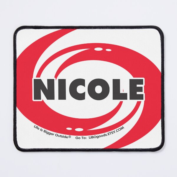 Item preview, Nicole Hurricane Sticker- Weatherproof! designed and sold by Jay Kenton Manning.