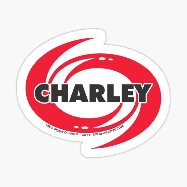 Aperçu de l'œuvre Autocollant Charley Hurricane - résistant aux intempéries! créée et vendue par Jay Kenton Manning.