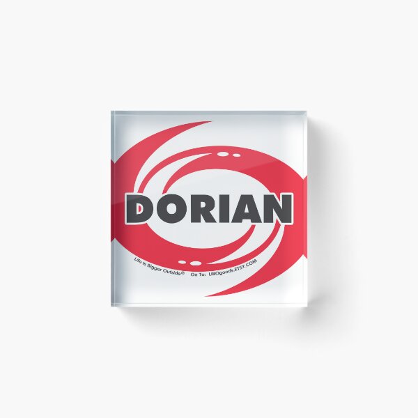 Item preview, Dorian Hurricane Sticker- Weatherproof! designed and sold by Jay Kenton Manning.
