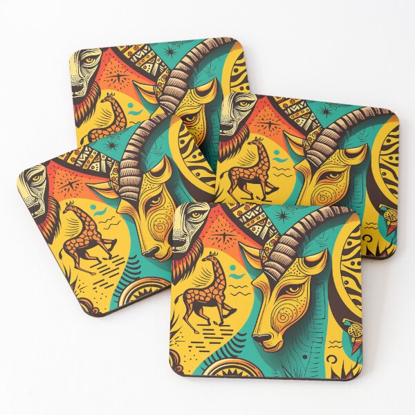 Item preview, African ethno designed and sold by WildlifeSafari.