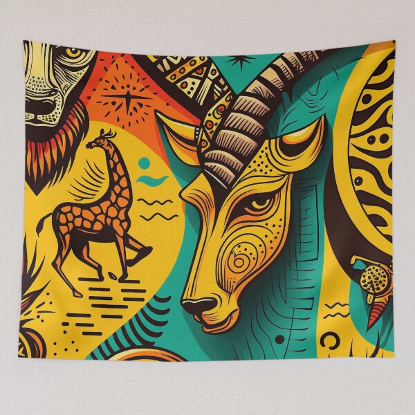 Item preview, African ethno designed and sold by WildlifeSafari.