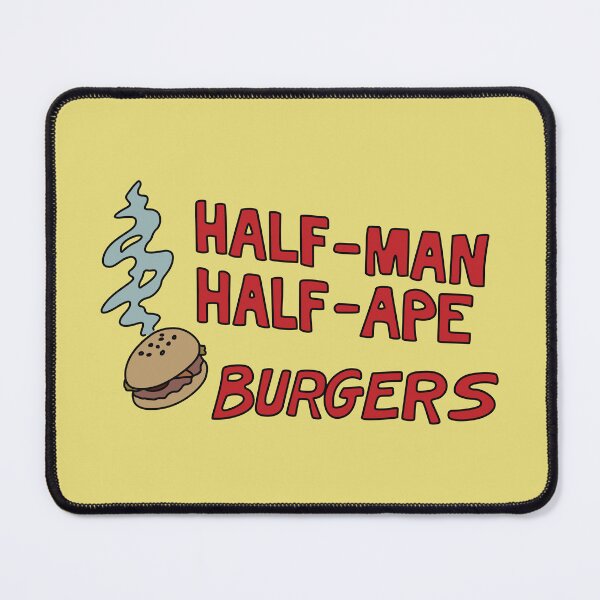 Item preview, Half-Man Half-Ape Burgers designed and sold by REALsaintpetty.