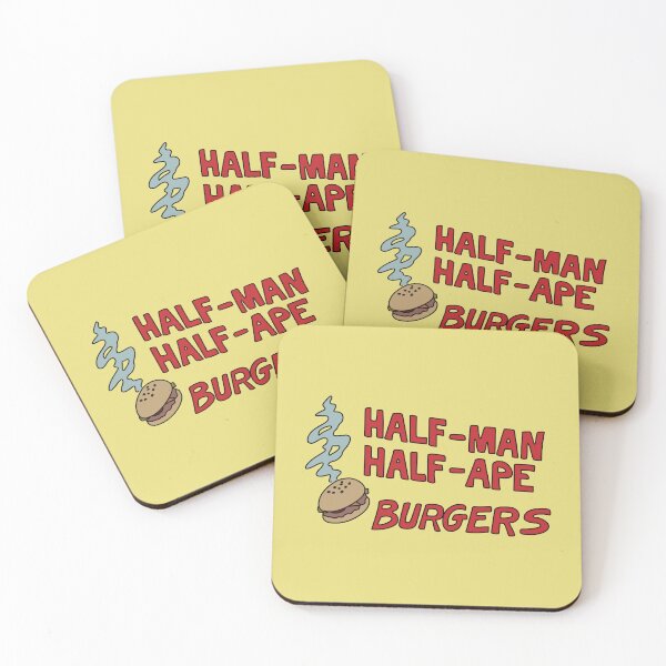 Item preview, Half-Man Half-Ape Burgers designed and sold by REALsaintpetty.