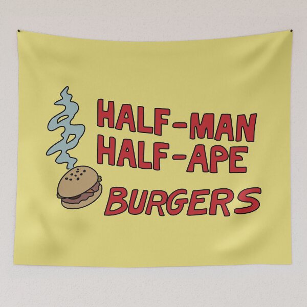 Aperçu de l'œuvre Burgers mi-homme mi-singe créée et vendue par REALsaintpetty.