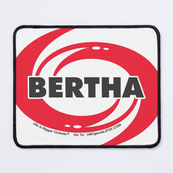 Item preview, Bertha Hurricane Sticker- Weatherproof! designed and sold by Jay Kenton Manning.
