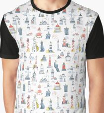 Lighthouses Graphic T-Shirt