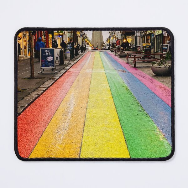 Item preview, Rainbow Road in Reykjavik, Iceland designed and sold by UniqueGlobal.