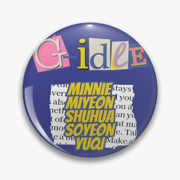 Item preview, GIDLE Members  Magazine Navy Blue ver designed and sold by niconics.