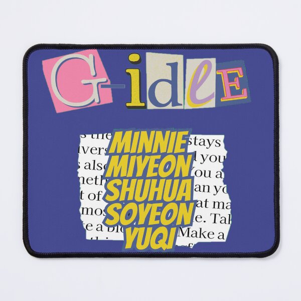 Item preview, GIDLE Members Magazine Navy Blue ver designed and sold by niconics.
