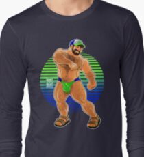 ADAM LIKES TO DANCE - LIME SUN Long Sleeve T-Shirt