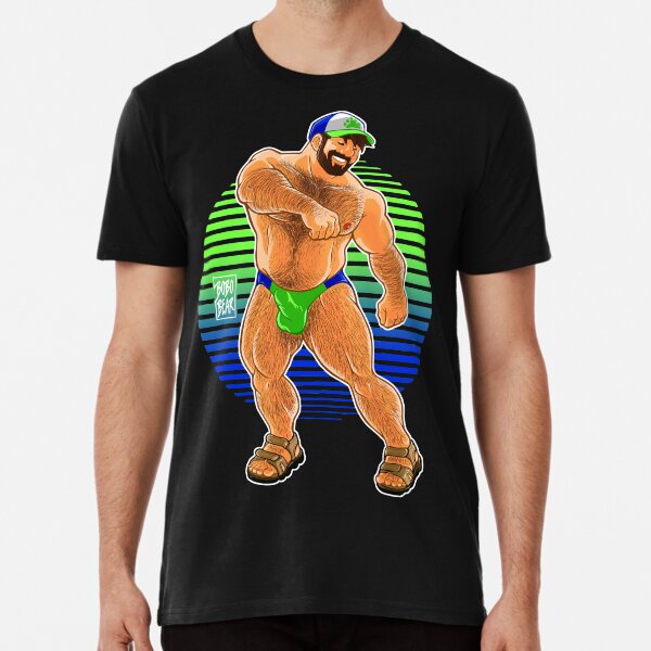 ADAM LIKES TO DANCE - LIME SUN Premium T-Shirt