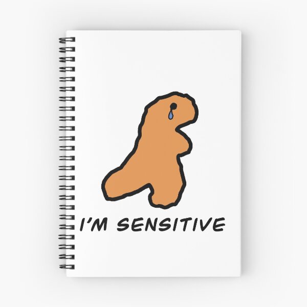 Item preview, dino nugget “i’m sensitive” designed and sold by oritien.