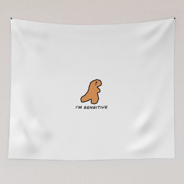 Item preview, dino nugget “i’m sensitive” designed and sold by oritien.