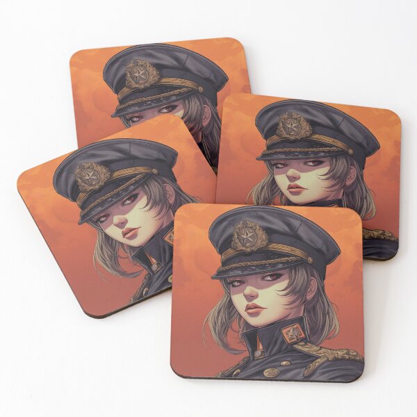 Item preview, Manga Girl Soldier - Courage and Elegance designed and sold by Neuronexia.