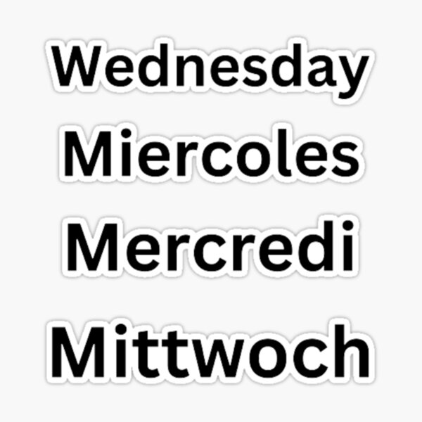 How to Pronounce Wednesday (Miércoles) in Spanish 