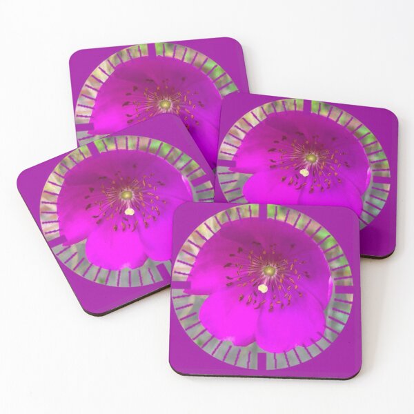 Item preview, Whimsical Fuchsia-Magenta color Calandrinia Flower by Iritof designed and sold by iritof.