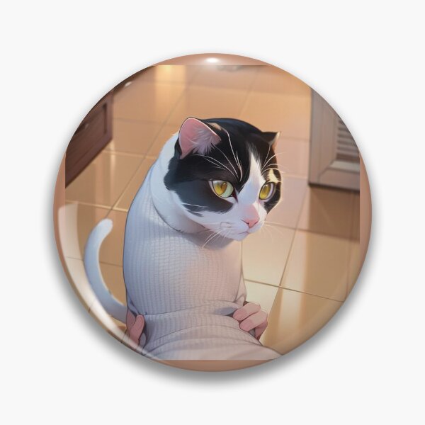 Item preview, Sock cat meme, chibi anime style  designed and sold by datfox07.