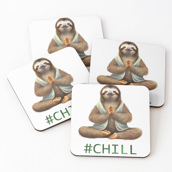 Item preview, The Relaxing Sloth designed and sold by Krisekk.