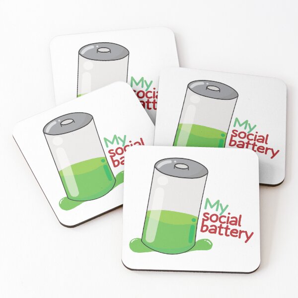 Item preview, My Social Battery designed and sold by DorotaO.