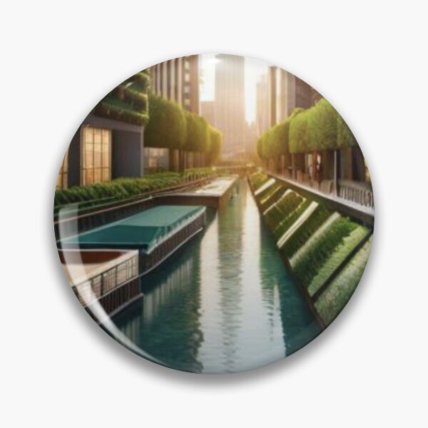 Item preview, Urban Balance - Fusion of Modern Architecture and Nature designed and sold by Design-Layla.