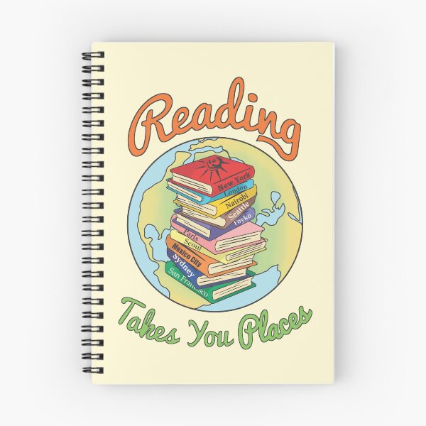 Item preview, Leer te lleva a lugares designed and sold by LibraryFriends.