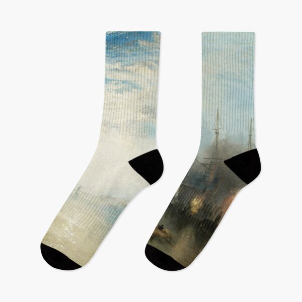 Item preview, Joseph Mallord William Turner "Keelmen Heaving in Coals by Moonlight" designed and sold by Alexandra Dahl.