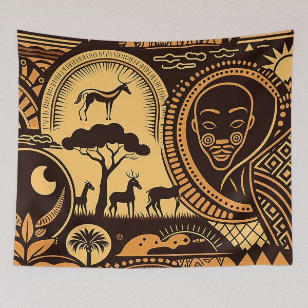 Item preview, African ethno designed and sold by WildlifeSafari.