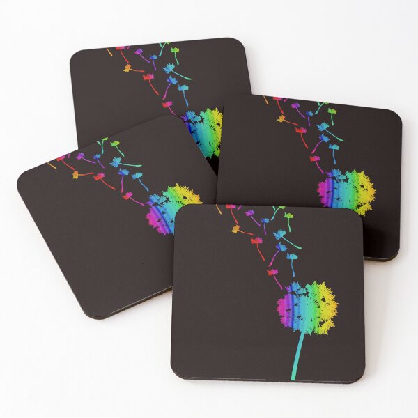 Item preview, Dandelion Rainbow Free Pride Love designed and sold by electrovista.