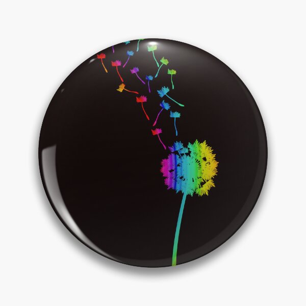 Item preview, Dandelion Rainbow Free Pride Love designed and sold by electrovista.