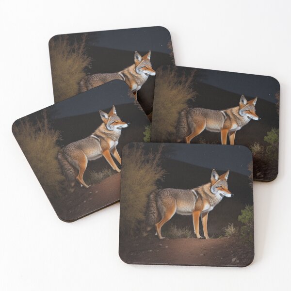 Item preview, The Coyote in Its Natural Habitat designed and sold by artwealllove.