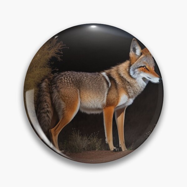 Item preview, The Coyote in Its Natural Habitat designed and sold by artwealllove.